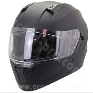 CASQUE INTEGRAL MOTO DOUBLE ECRAN NOEND SC-33 NOIR MAT