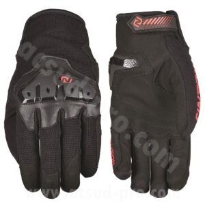 Gants moto NOEND Streetrage CE Noir/Rouge