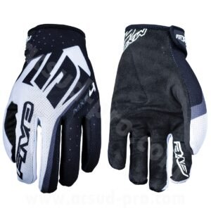 Gants cross Five MXF4 White/Black