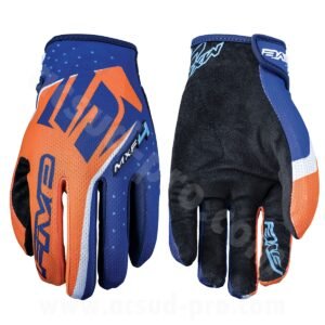 Gants cross Five MXF4 Blue/Orange