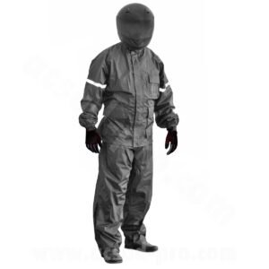 Ensemble pluie moto OPM veste pantalon noir S