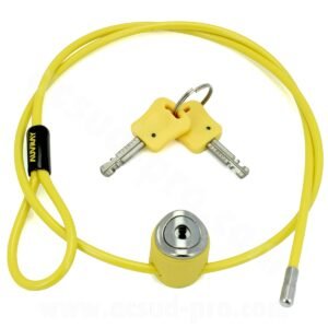Cable antivol multifonction Auvray 4mm 90cm 2 cles