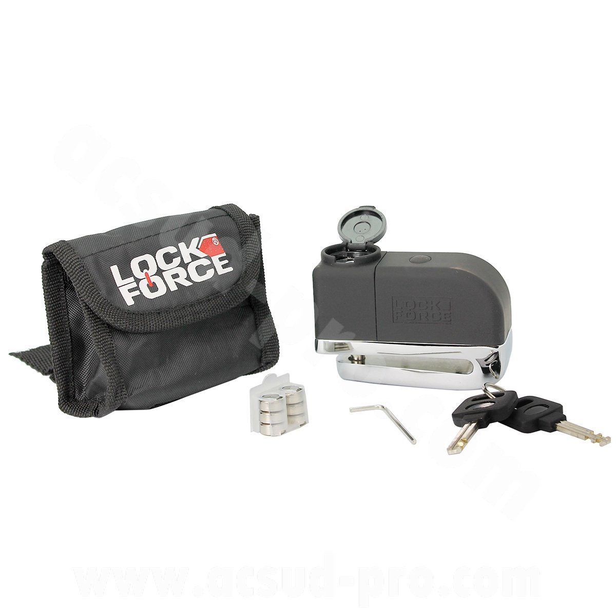 Antivol bloque-disque alarme Lockforce 7mm